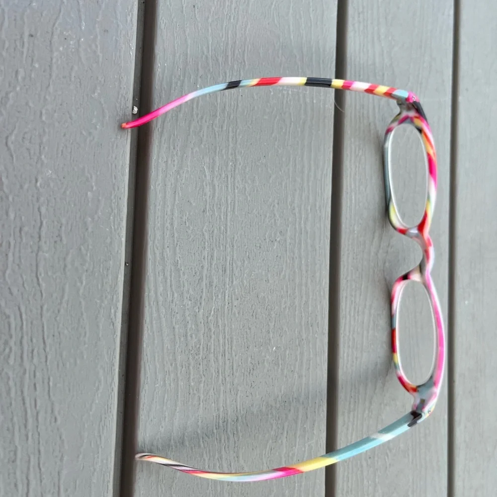 Reading Glasses Red Pink Tie Dye Swirl Multi Fashionista Visionista CPR24 +2.25